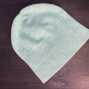 Mint cashmere hat